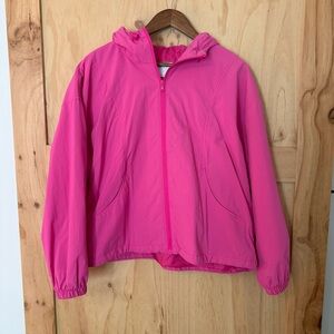 Old Navy Pink Windbreaker Jacket Women’s Large